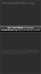 Mobile Screenshot of breadandbutter.org